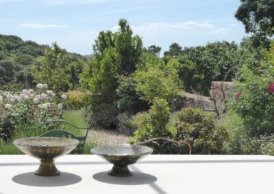 Jardín en la Sierra de San Pedro. Extremadura