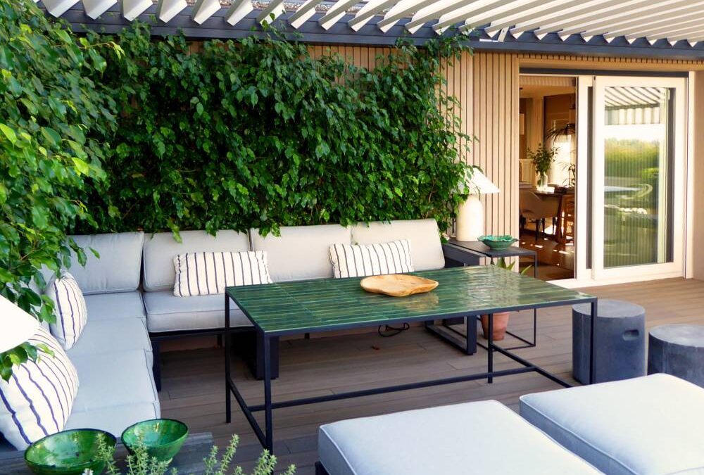 Terraza urbana en Sevilla